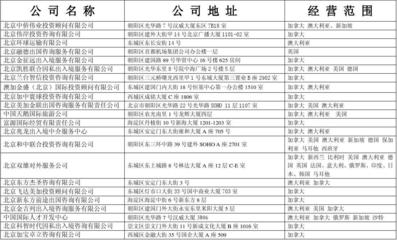 2010年北京因私出入境中介機構與出入境中介服務概述